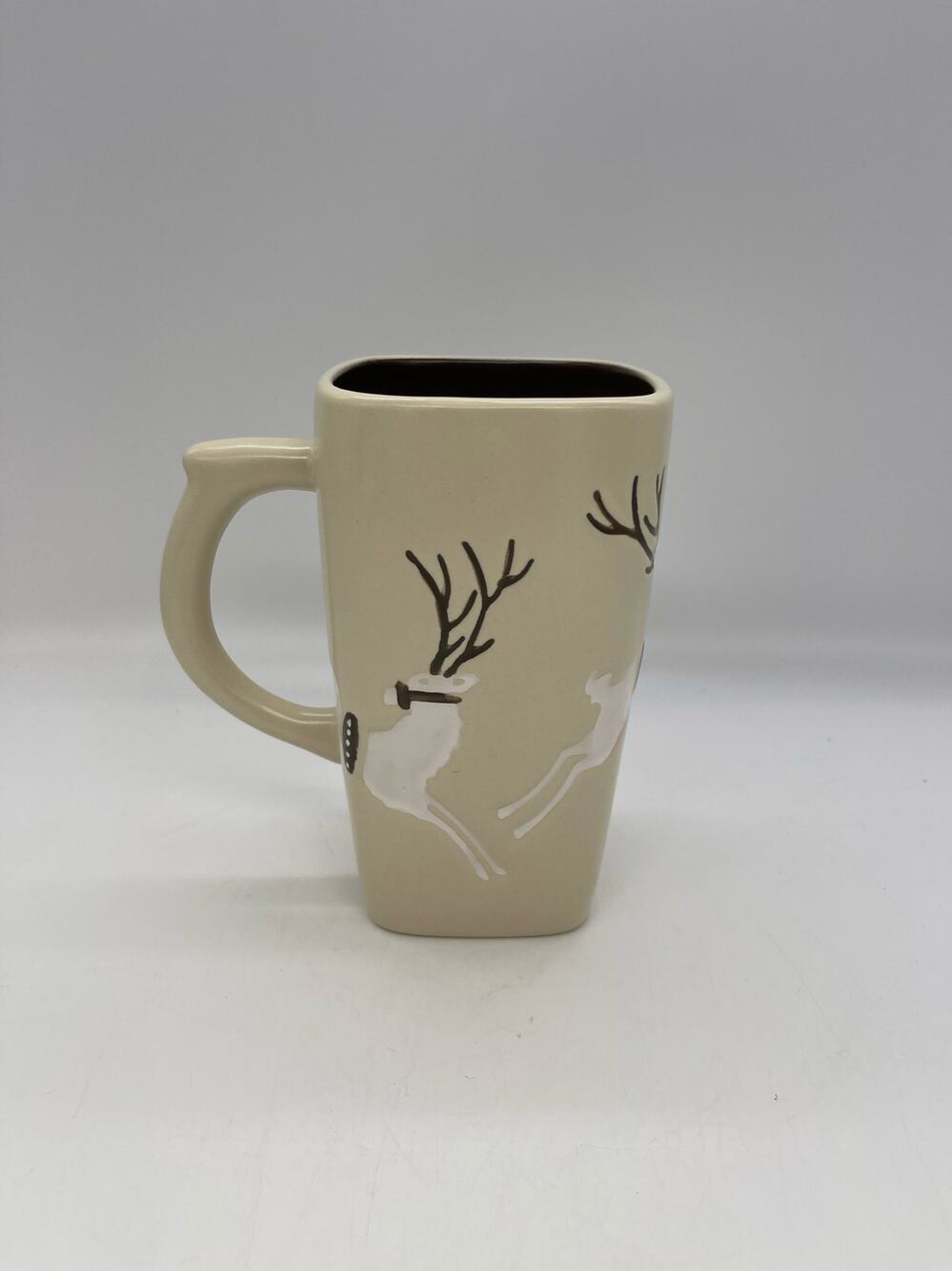 Coldwater Creek Oversized Reindeer Mug
